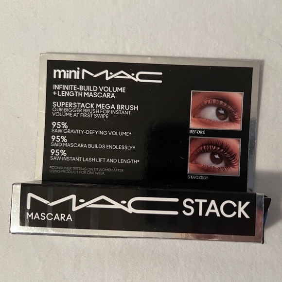 đź’—BRAND NEWđź’— MAC 6 piece travel set w/ Mini MACStack Mascara, Fix+ Stay Overđź’— - Picture 7 of 13